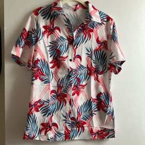 Tropical Print Women’s Shirt